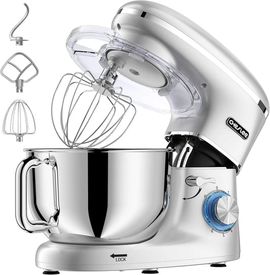 CHeflee robot kuchenny, 6.2 l, 2000 W, Stal nierdzewna, Fontanna i Krocze 6 prędkości