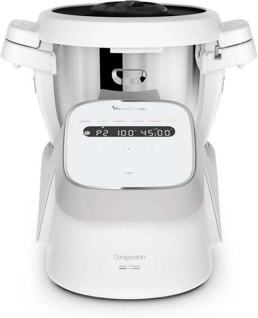 Moulinex robot kuchenny, kuchenka, Robot, 3 l, 12 programów, szarość, dla 10 osób