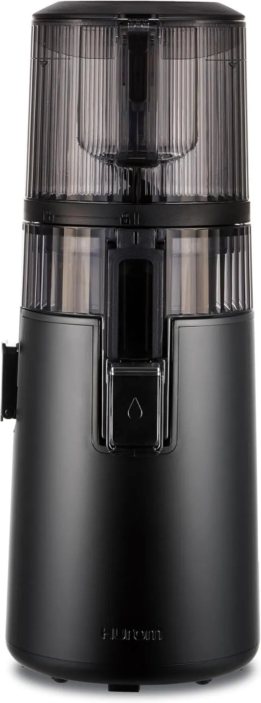H70FT wyciskarka do soku, 1,8 l, 150 W, praca automatyczna, Hurom Slow Juicer, Elektryczna Wyciskarka do Warzyw i Owoców, Matowa Czerń