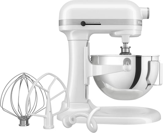 KitchenAid mikser planetarny, Robot, 5.2 l, 11 prędkości, Biały, Robot Pastry Ciężka Duty 5
