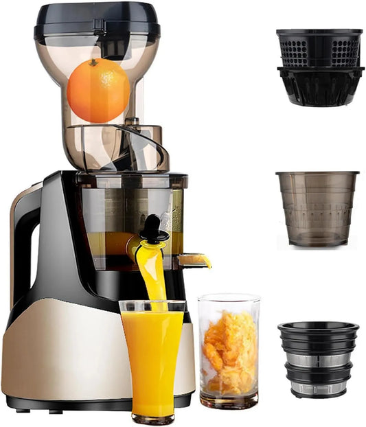 XSDAJSD, Wyciąg z soku, 1 l, 150 W, 82 mm otwór i 1 l pojemności