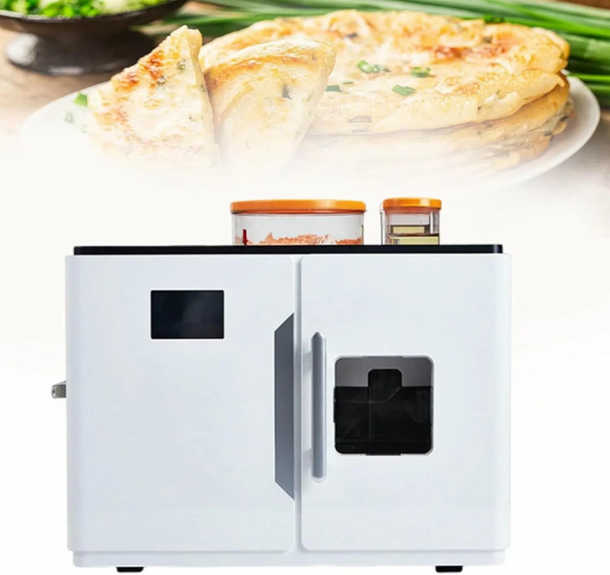 OJHGRDFV, Chapati Maker, Kucharz, 110 V, 220 v, dotyk, 8 sztuk, dla Make 8 sztuk / One Dos
