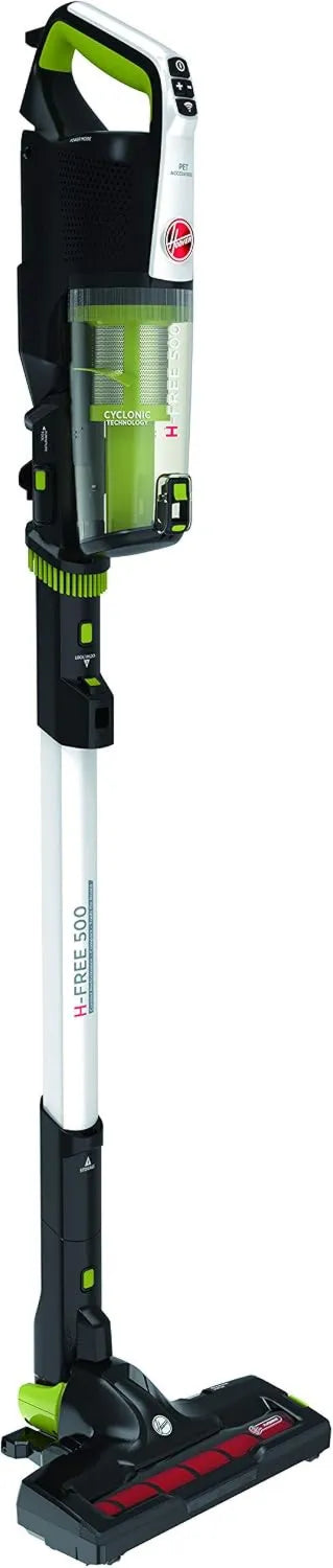 Hoover odkurzacz pionowy, HF522NPW Odkurzacz, 22 V, WiFi, 40 Min czas pracy, wyświetlacz LED, H- Free 500
