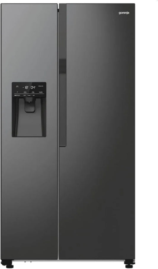 Gorenje zamrażarka, NR9185ESCXL, 376 l, No Frost, Inwerter, Szafa zamrażarki, 178, NR9185ESCXL Strona boczna chłodziarka, 6 cm NRR9185ESBXL