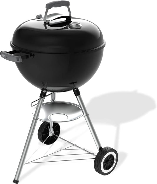 Czajnik, 47 cm, sterowanie dotykowe, funkcja grilla, Weber Grill Węglowy Weber Original czajnik, Pokrywa i Misa Pokryte Emalią Porcelanową