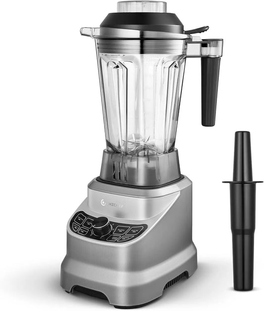 Mikser planetarny, 1800 W, 1,85 l, regulacja ustawień, AMZCHEF Mikser stojący 1800 W z 8 regulowanymi prędkościami, mikser o wysokiej wydajności