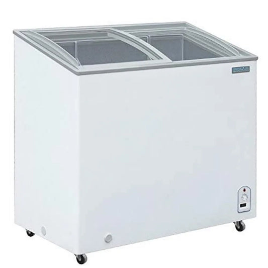 Polar zamrażarka, cm433 Skrzynka z przesuwanymi szklami, 200 l