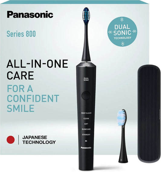 Panasonic, EW- DC75 szczotka, czarny, Sonic Tooth szczotka EW-DC75